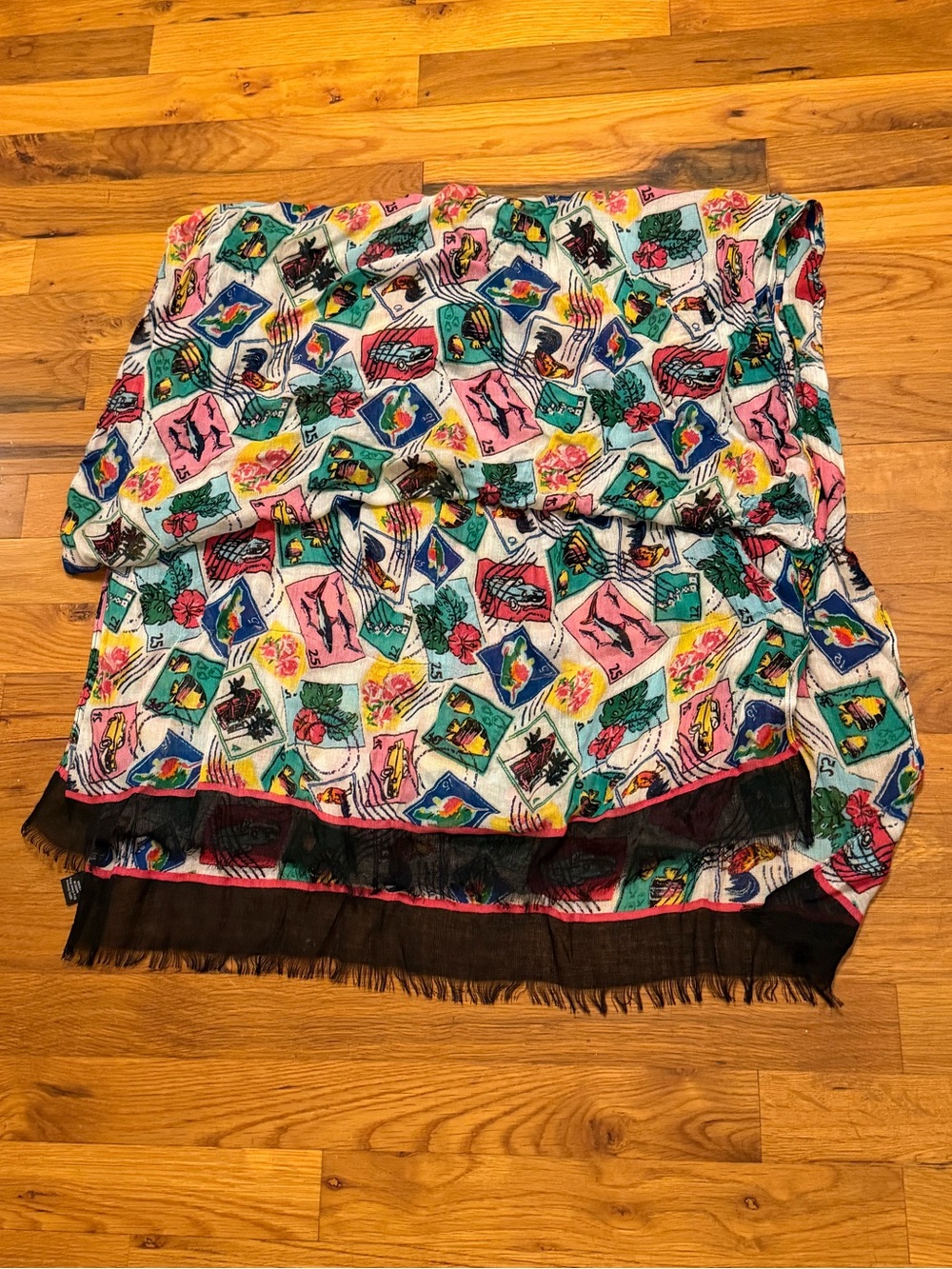 Vera Bradley Travel Printed Scarf